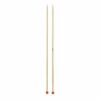 KnitPro 25cm Straight Knitting Needles Basix Birch