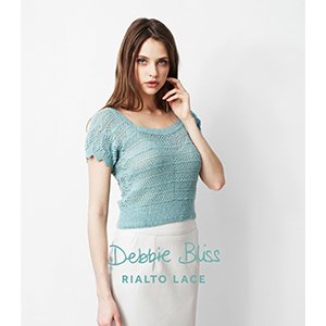 Debbie Bliss DB007 Sideways Knitted Sweater