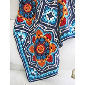 Jane Crowfoot Persian Tiles Blanket