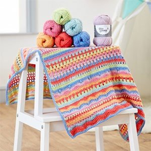West Yorkshire Spinners Crochet Carousel Blanket
