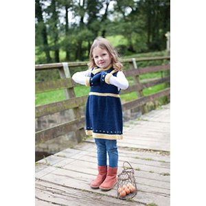 West Yorkshire Spinners Fair Isle Border Pinafore