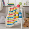 West Yorkshire Spinners Carnival Crochet Baby Blanket